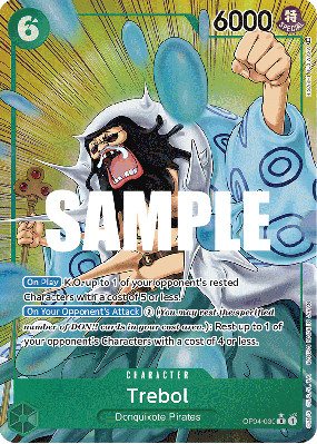 Carte One Piece Trebol OP04-030 R ALT ART