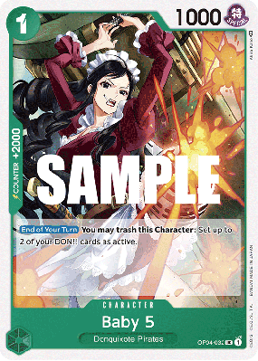 Carte One Piece Baby 5 OP04-032 UC