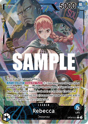 Carte One Piece Rebecca OP04-039 L ALT ART