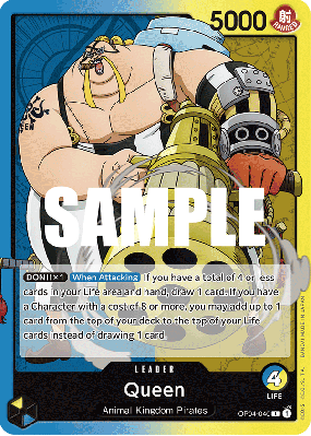 Carte One Piece Queen OP04-040 L