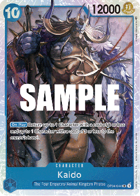 Carte One Piece Kaido OP04-044 SR