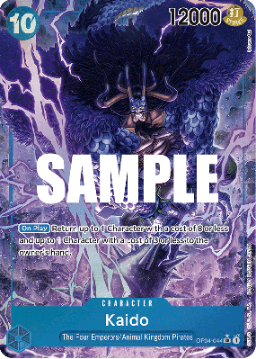 Carte One Piece Kaido OP04-044 SR ALT ART