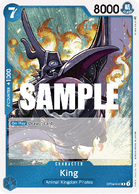 Carte One Piece King OP04-045 R