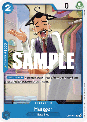 Carte One Piece Hanger OP04-050 C