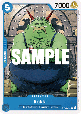Carte One Piece Rokki OP04-054 C