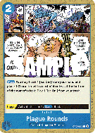 Carte One Piece Plague Rounds OP04-055 C