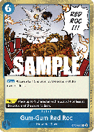 Carte One Piece Gum-Gum Red Roc OP04-056 R