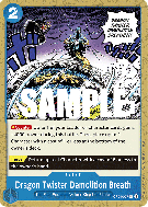 Carte One Piece Dragon Twister Demolition Breath OP04-057 UC