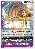 Carte One Piece Miss Valentine(Mikita) OP04-066 R