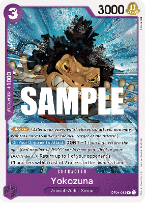 Carte One Piece Yokozuna OP04-068 C