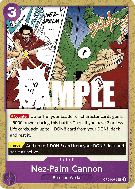 Carte One Piece Nez-Palm Cannon OP04-075 UC