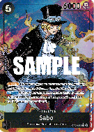 Carte One Piece Sabo OP04-083 SR ALT ART