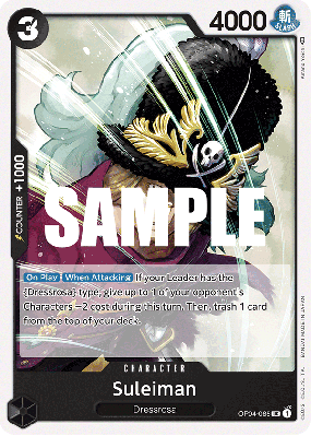 Carte One Piece Suleiman OP04-085 UC