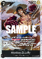 Carte One Piece Monkey D. Luffy OP04-090 SR