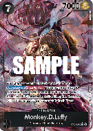 Carte One Piece Monkey D. Luffy OP04-090 SR ALT ART