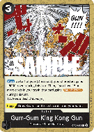 Carte One Piece Gum-Gum King Kong Gun OP04-093 UC