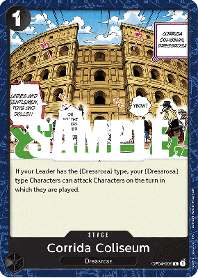 Carte One Piece Corrida Coliseum OP04-096 C
