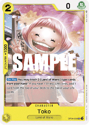 Carte One Piece Toko OP04-098 UC