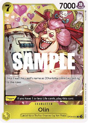 Carte One Piece Olin OP04-099 R