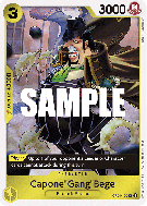 Carte One Piece Capone"Gang"Bege OP04-100 R