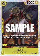Carte One Piece Sanji OP04-104 SR