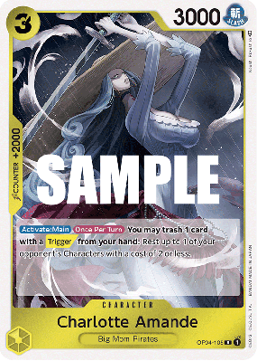 Carte One Piece Charlotte Amande OP04-105 R