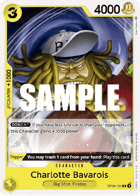 Carte One Piece Charlotte Bavarois OP04-106 C
