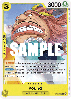 Carte One Piece Pound OP04-110 C