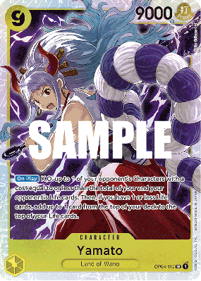 Carte One Piece Yamato OP04-112 SR