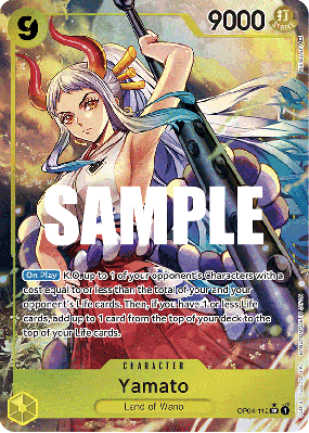 Carte One Piece Yamato OP04-112 SR ALT ART