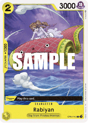 Carte One Piece Rabiyan OP04-113 C