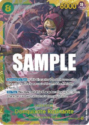 Carte One Piece Donquixote Rosinante OP04-119 SEC