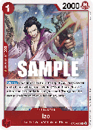 Carte One Piece Izo OP03-003 R
