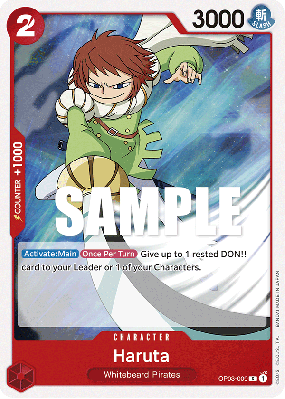 Carte One Piece Haruta OP03-009 C