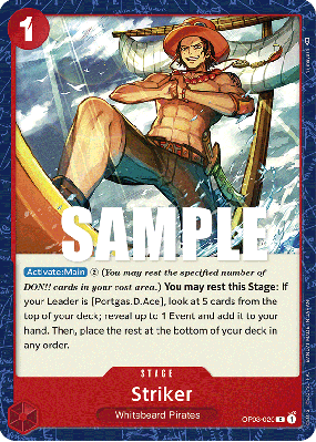 Carte One Piece Striker OP03-020 C