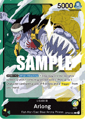 Carte One Piece Arlong OP03-022 L