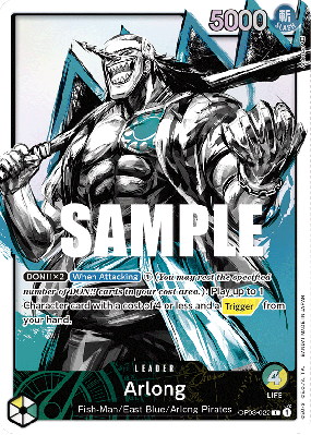 Carte One Piece Arlong OP03-022 L ALT ART