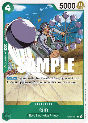Carte One Piece Gin OP03-024 R