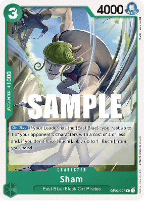 Carte One Piece Sham OP03-027 C
