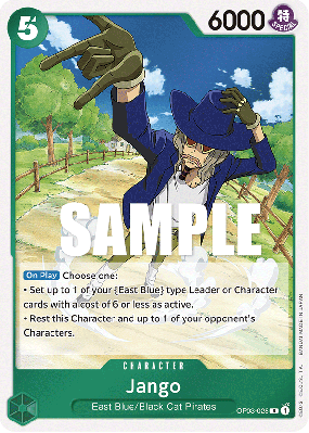 Carte One Piece Jango OP03-028 R