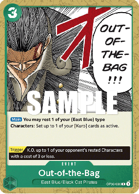 Carte One Piece Out-of-the-Bag OP03-036 C
