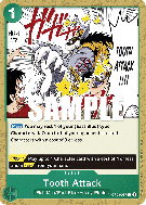 Carte One Piece Tooth Attack OP03-037 C