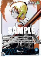 Carte One Piece Nami OP03-040 L ALT ART