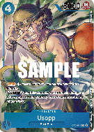Carte One Piece Usopp OP03-041 SR ALT ART