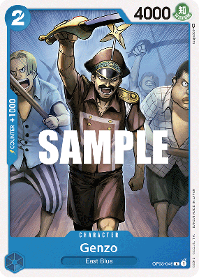 Carte One Piece Genzo OP03-046 C