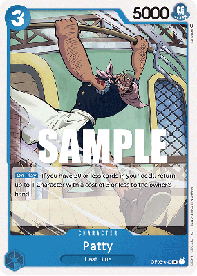 Carte One Piece Patty OP03-049 UC