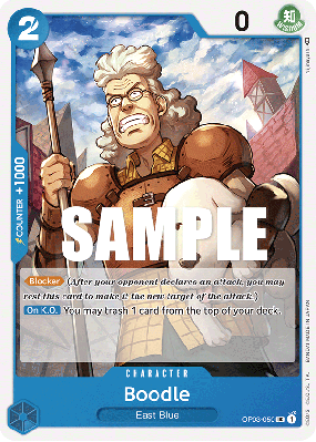 Carte One Piece Boodle OP03-050 UC