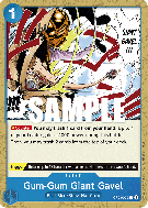 Carte One Piece Gum-Gum Giant Gavel OP03-055 C