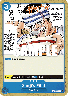 Carte One Piece Sanji's Pilaf OP03-056 UC