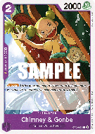 Carte One Piece Chimney & Gonbe OP03-065 C